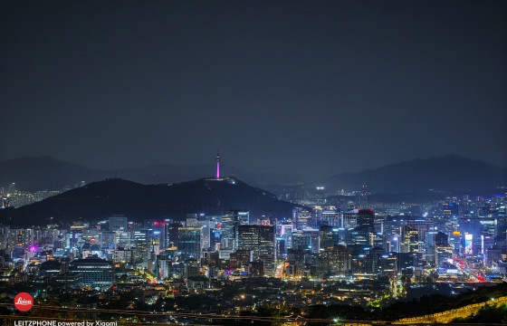 빛으로 구축된 도시